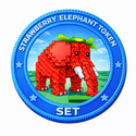 SET (STRAWBERRY ELEPHANT)