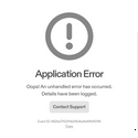 zoraapplicationerror