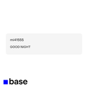 GOOD NIGHT