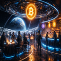 BITCOIN CLUB ON THE MOON