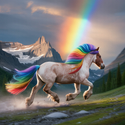 RAINBOW HORSE.