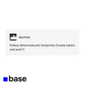 Follow@terricola.eth footprints
Create tokenized post !!