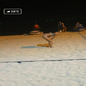 NIGHT VOLLEYBALL IN THAILAND.