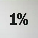 1%